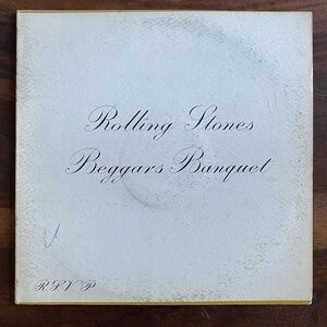 Rolling Stones Beggars Banquet LP Vinyl Record 1968 Gatefold London